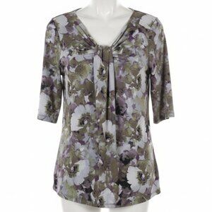 Carol Little Women's Casual Floral print Top--size Xlarge